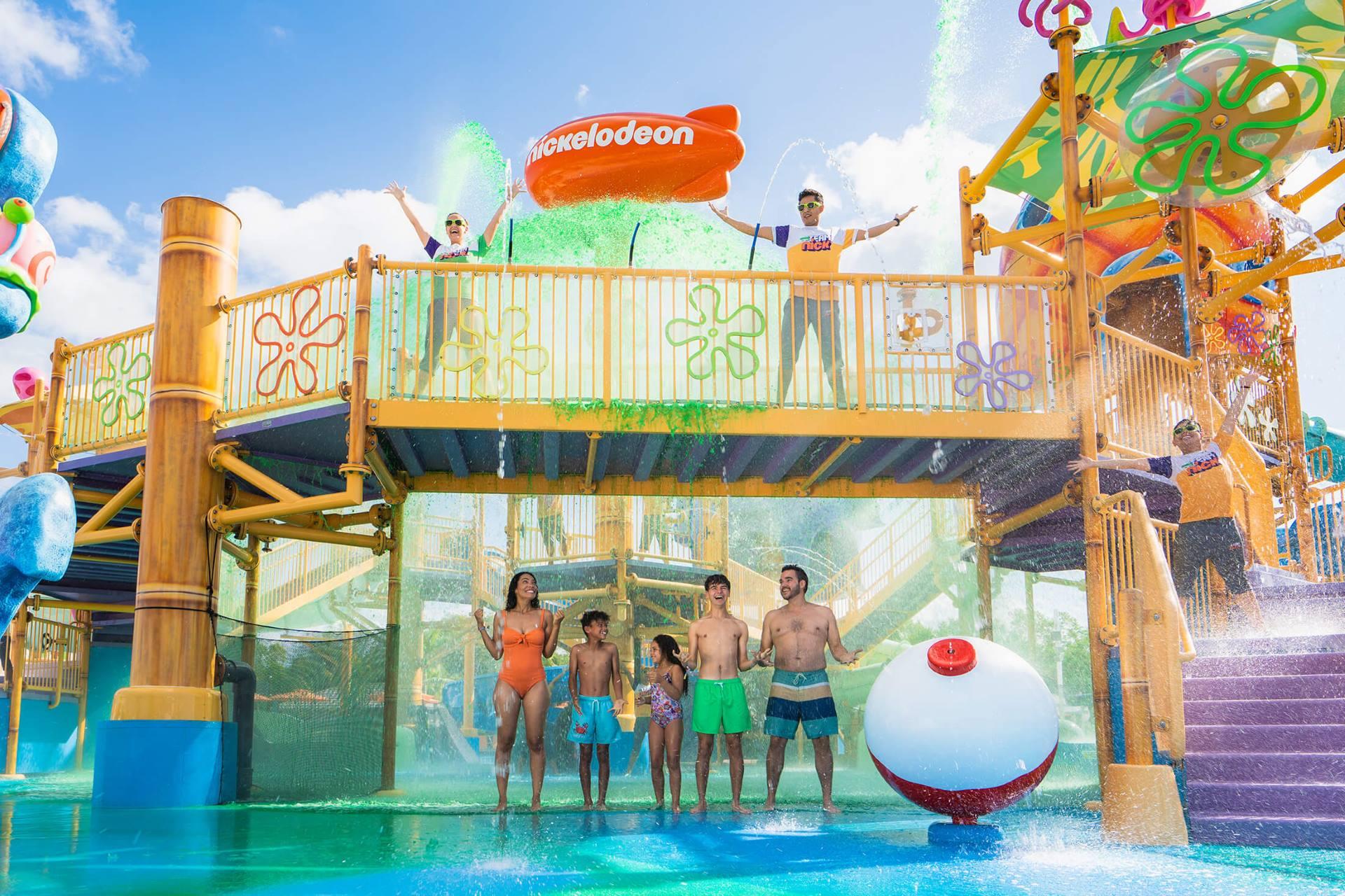 Aqua Nick Family with slime