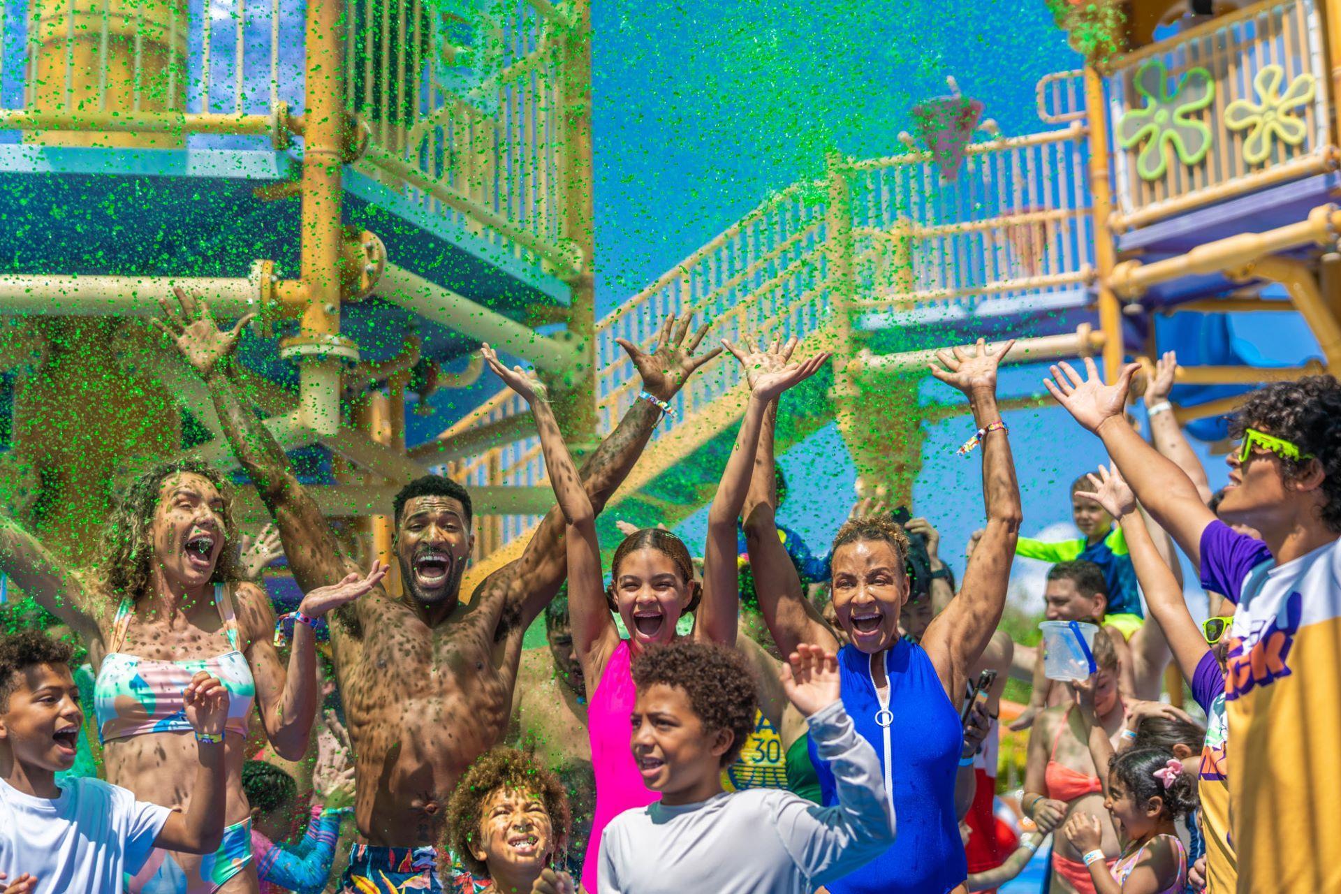 Group in Aqua Nick with Sime