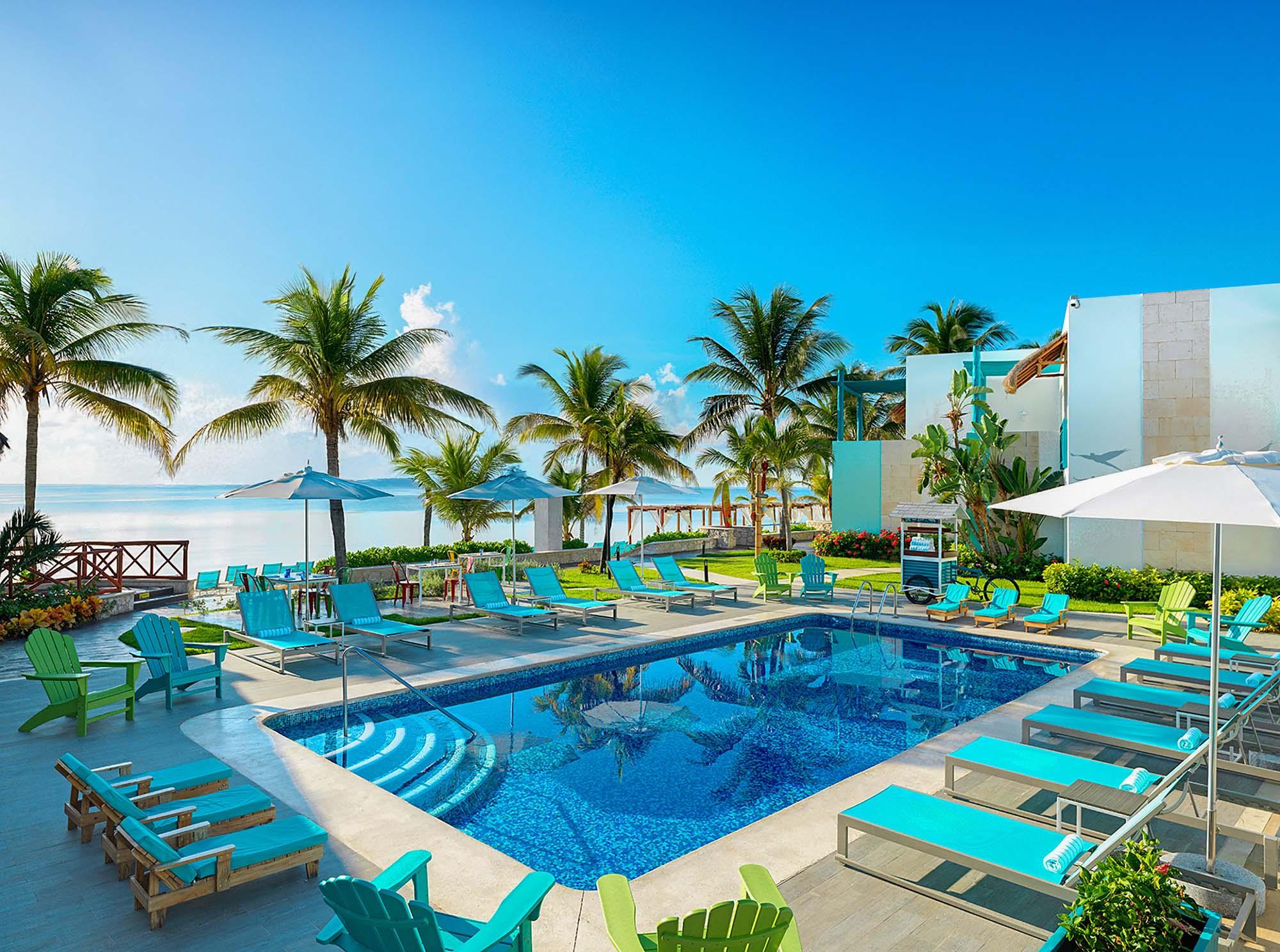 Pool Architecture Margaritaville Riviera Cancun