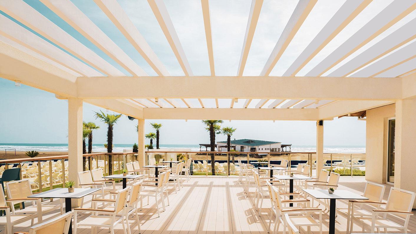 Sunset Pool Bar Restaurants and Bars Azul Beach Resort Montenegro