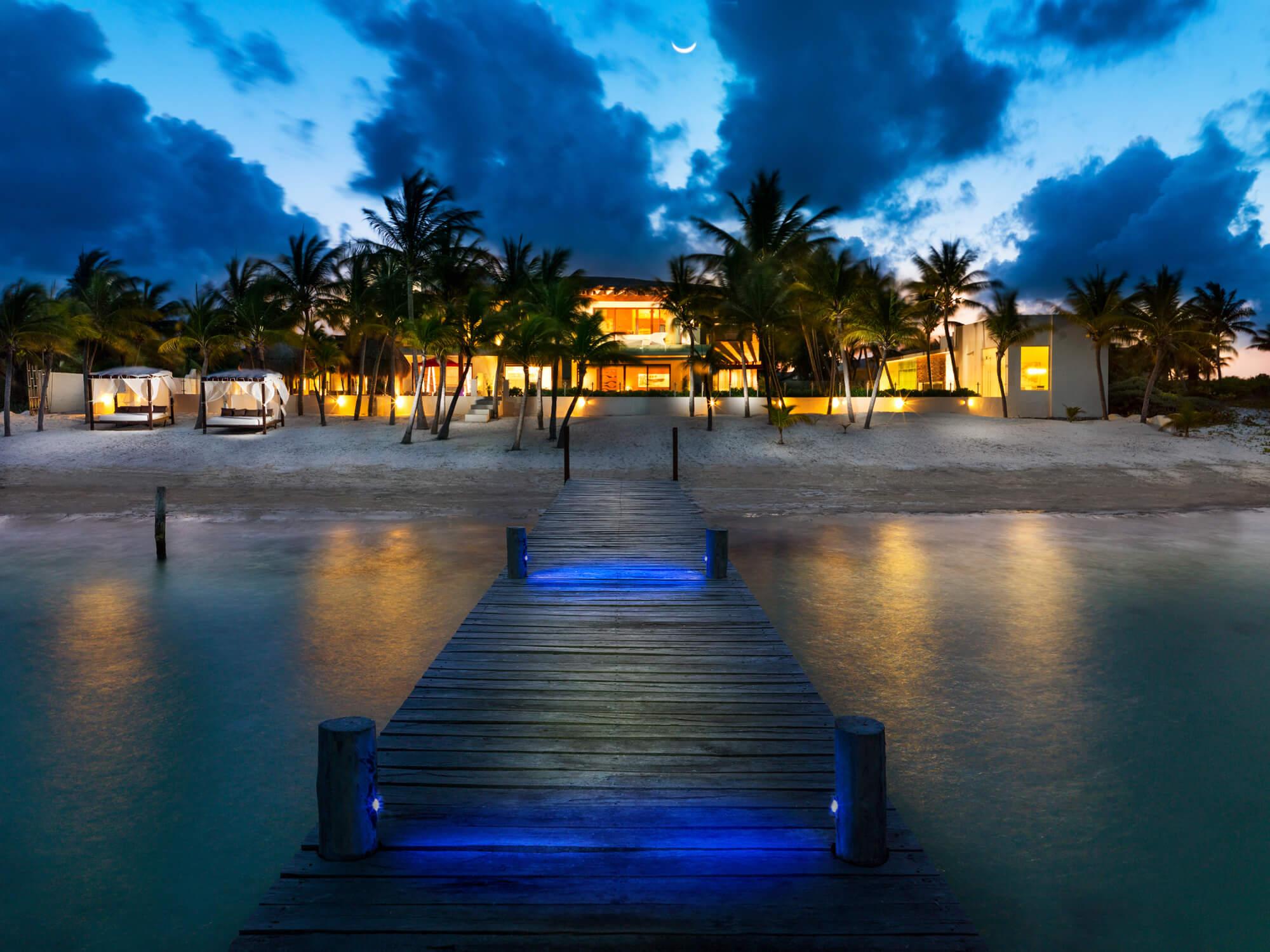 Architecture Beach Azul Villa Esmeralda