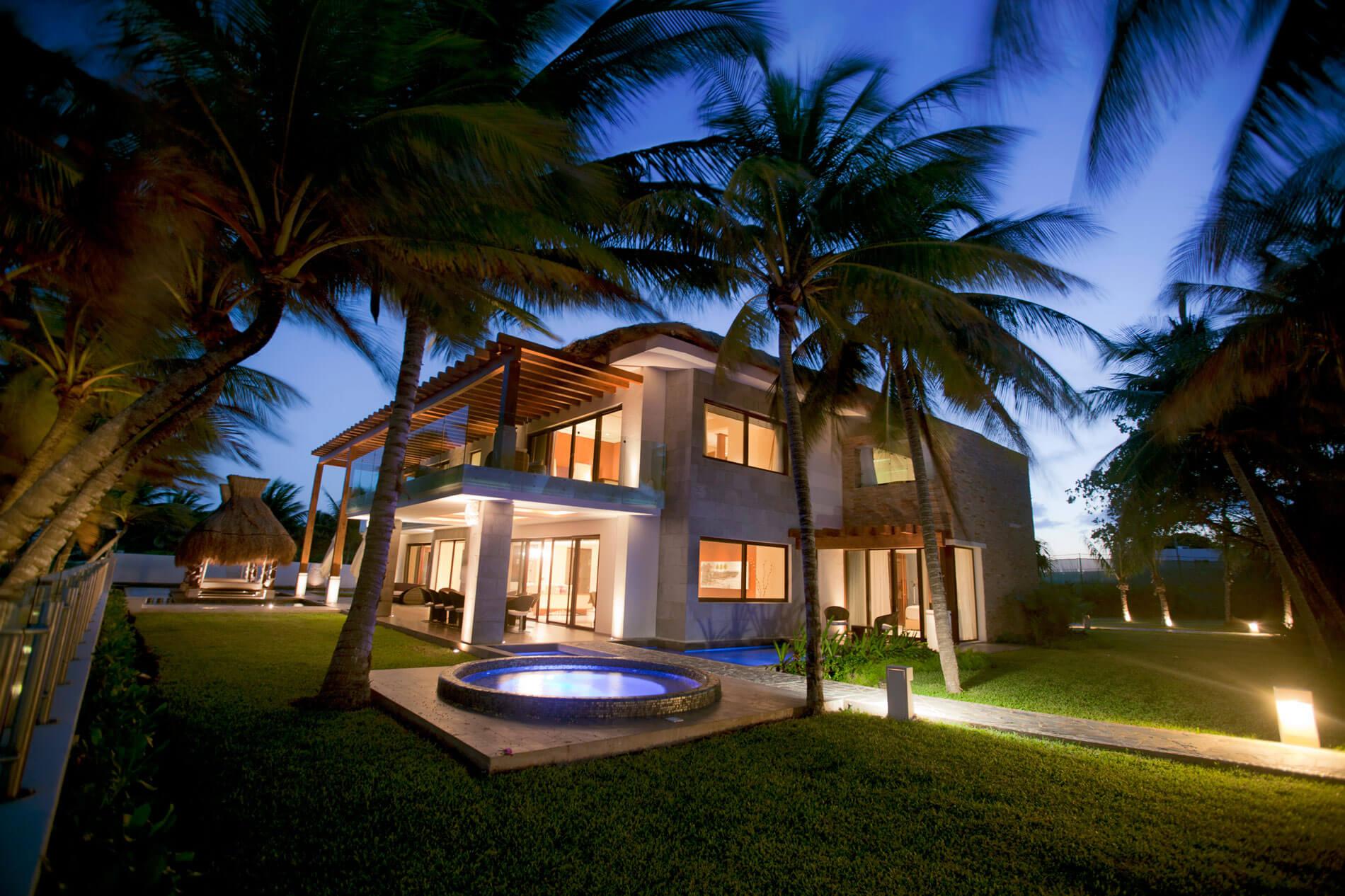 Architecture Villa Exterior Azul Villa Esmeralda