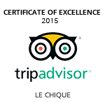 Certifate of Excellence 2015, Trip Advisor