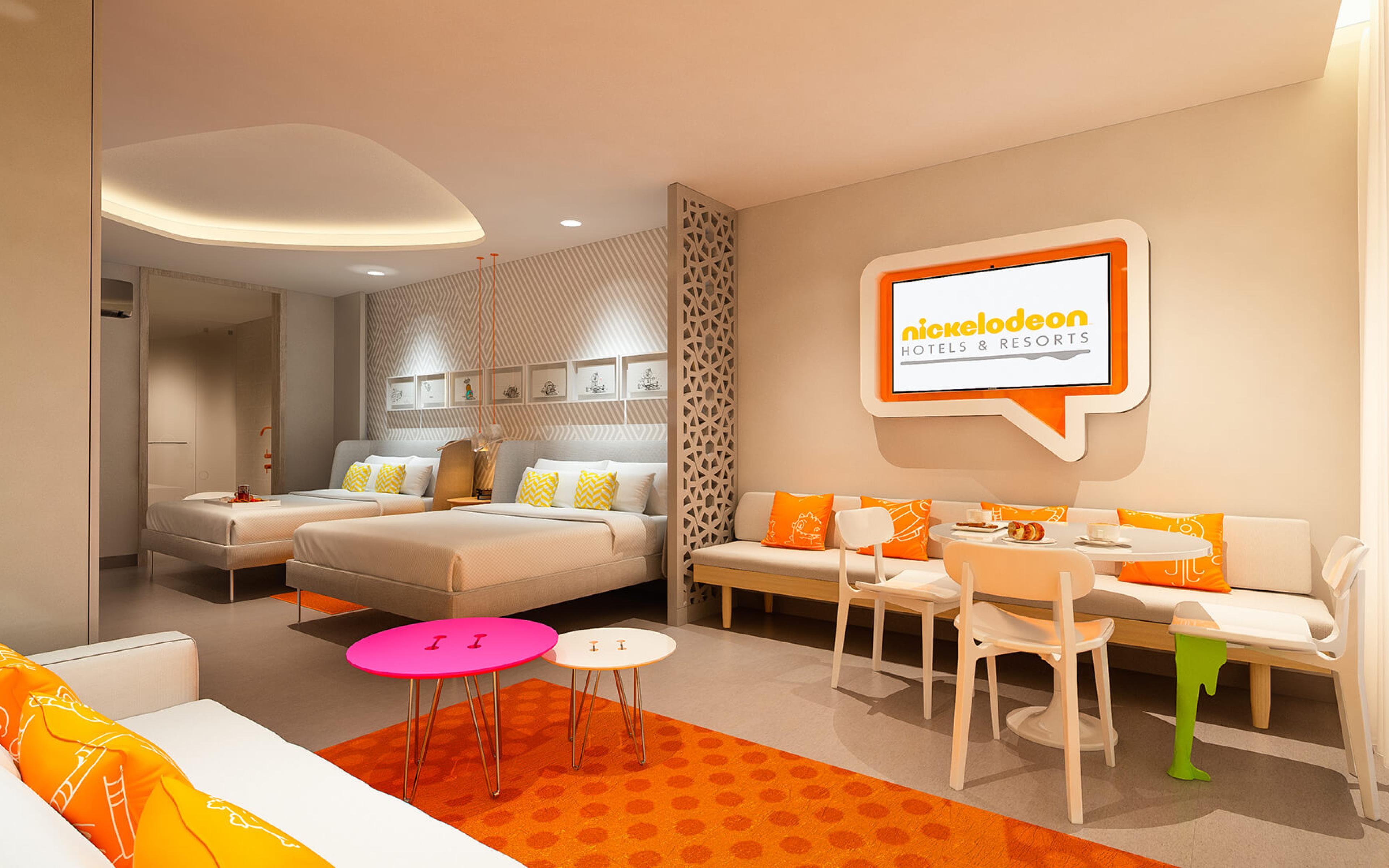 Nickelodeon Pad Suite living room
