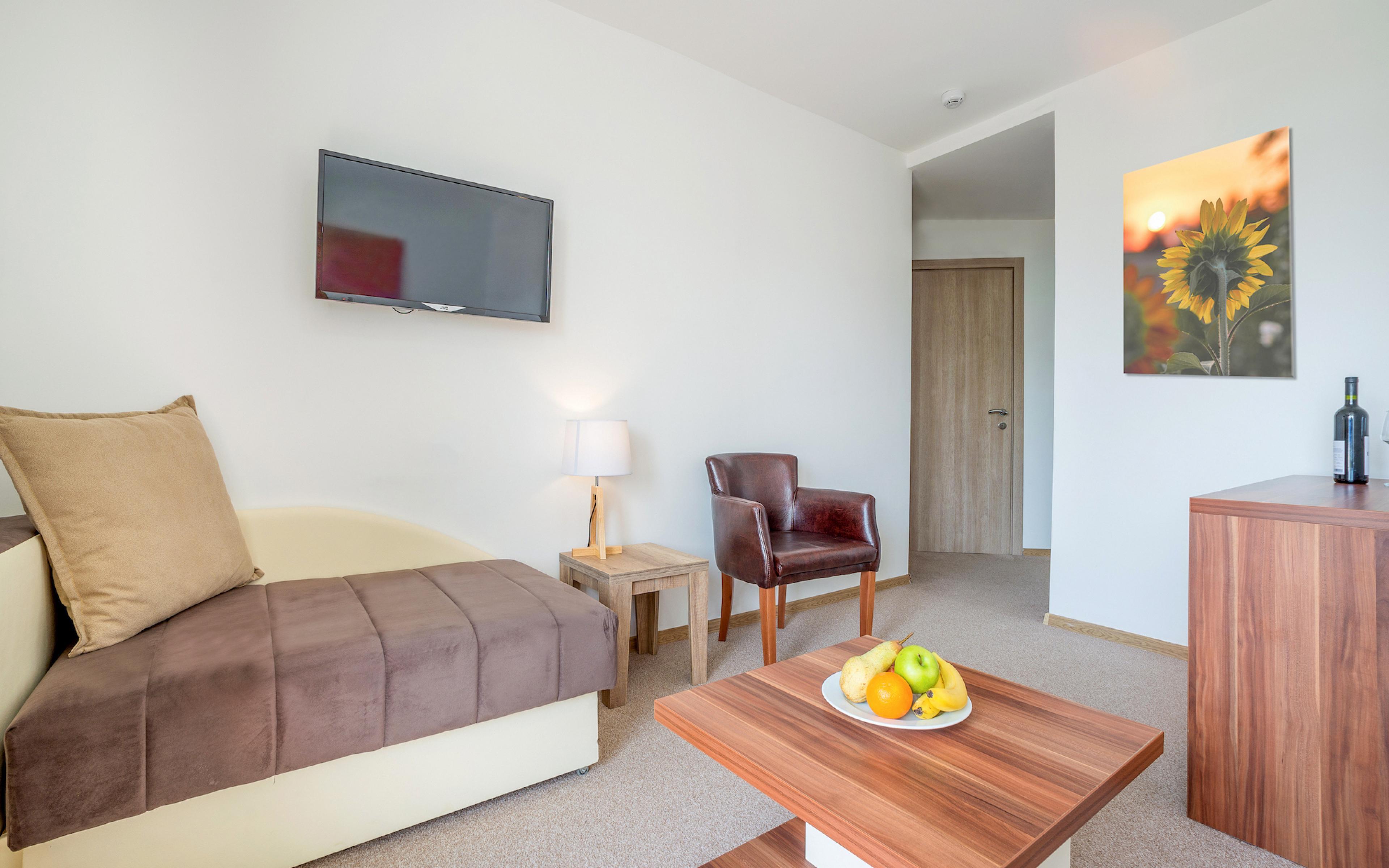 Azul Beach Resort Montenegro One Bedroom Suite Lounge