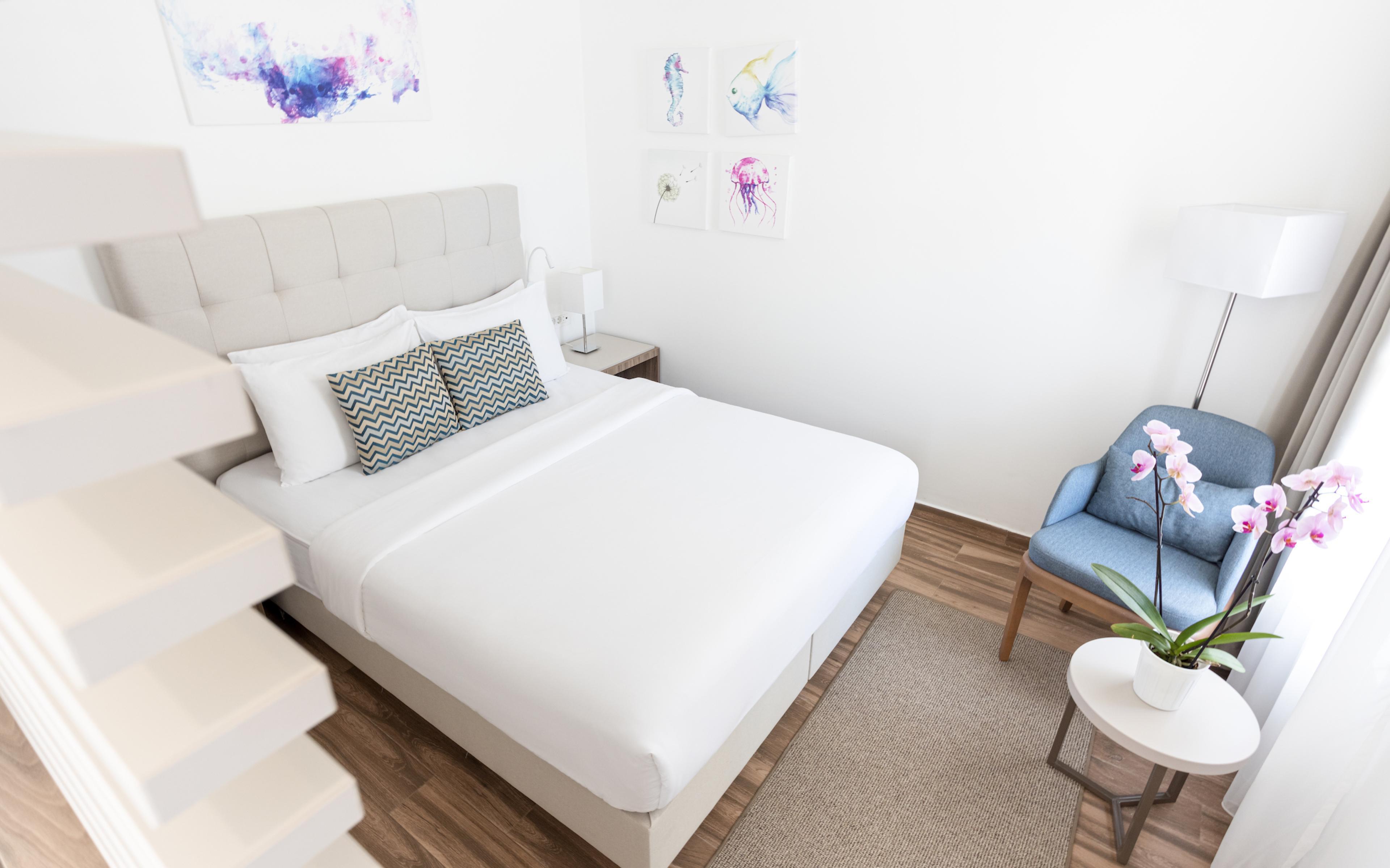 Azul Beach Resort Montenegro Premium Seaview Suite bedroom