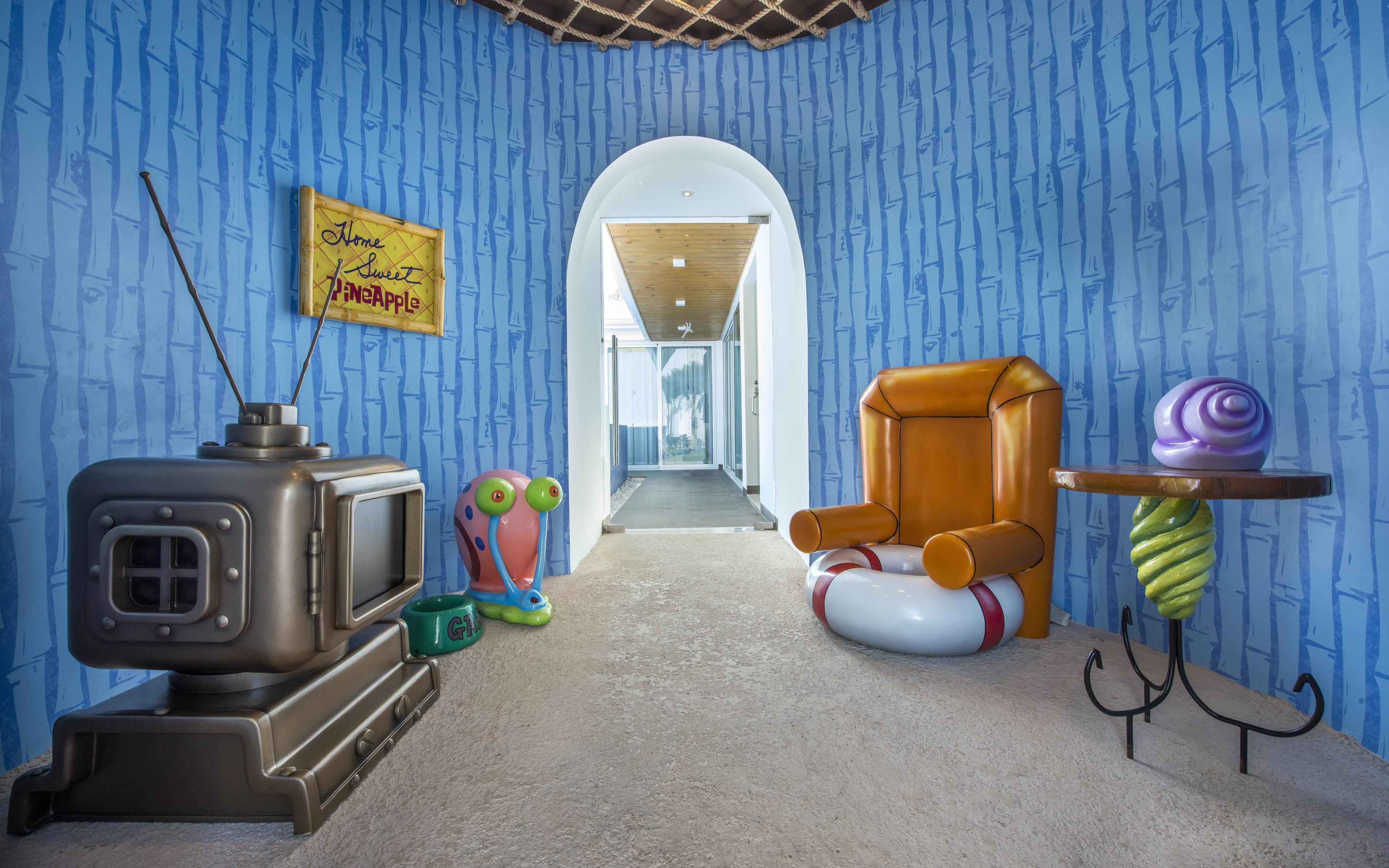Super Villa Spongebob Living room