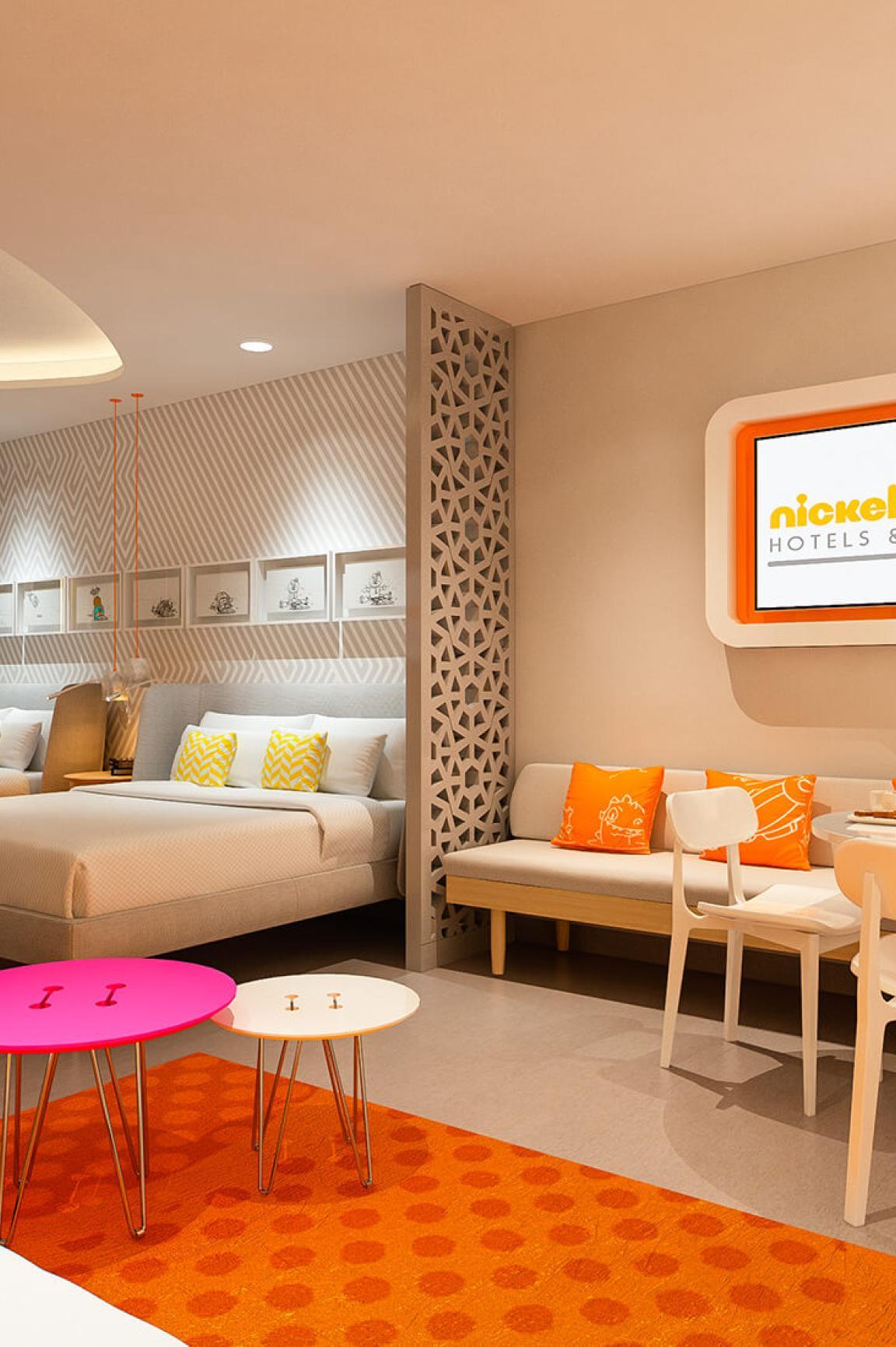 Nickelodeon Pad Suite living room